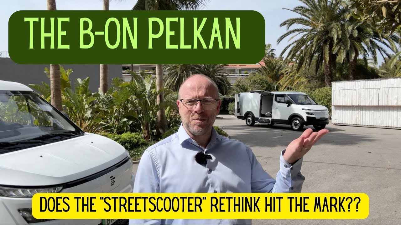 The ALL NEW B-On Electric Van (Pelkan), will it wow the EV Van market..? Lets see!! #ev #commercial