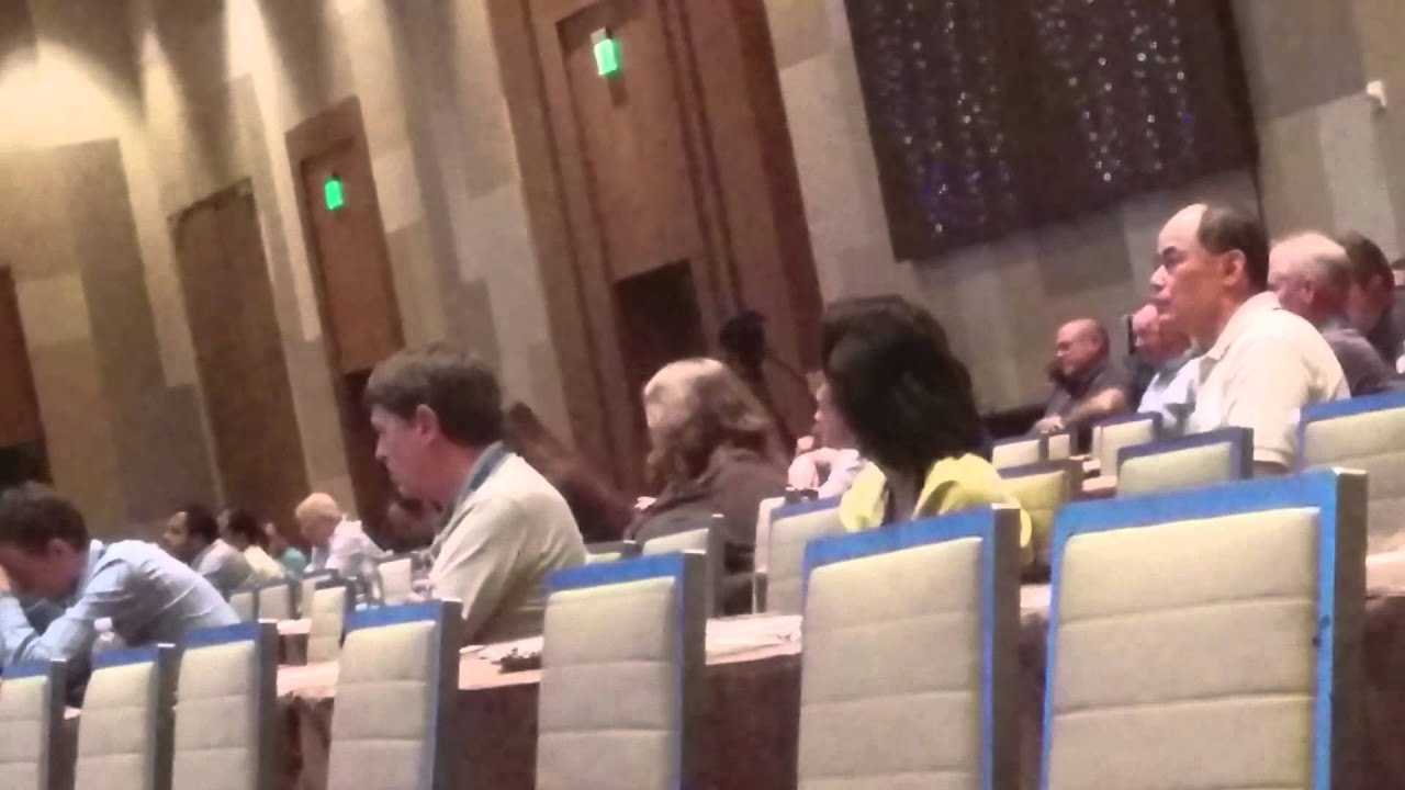 Lady Falling Asleep During Qualys Conference