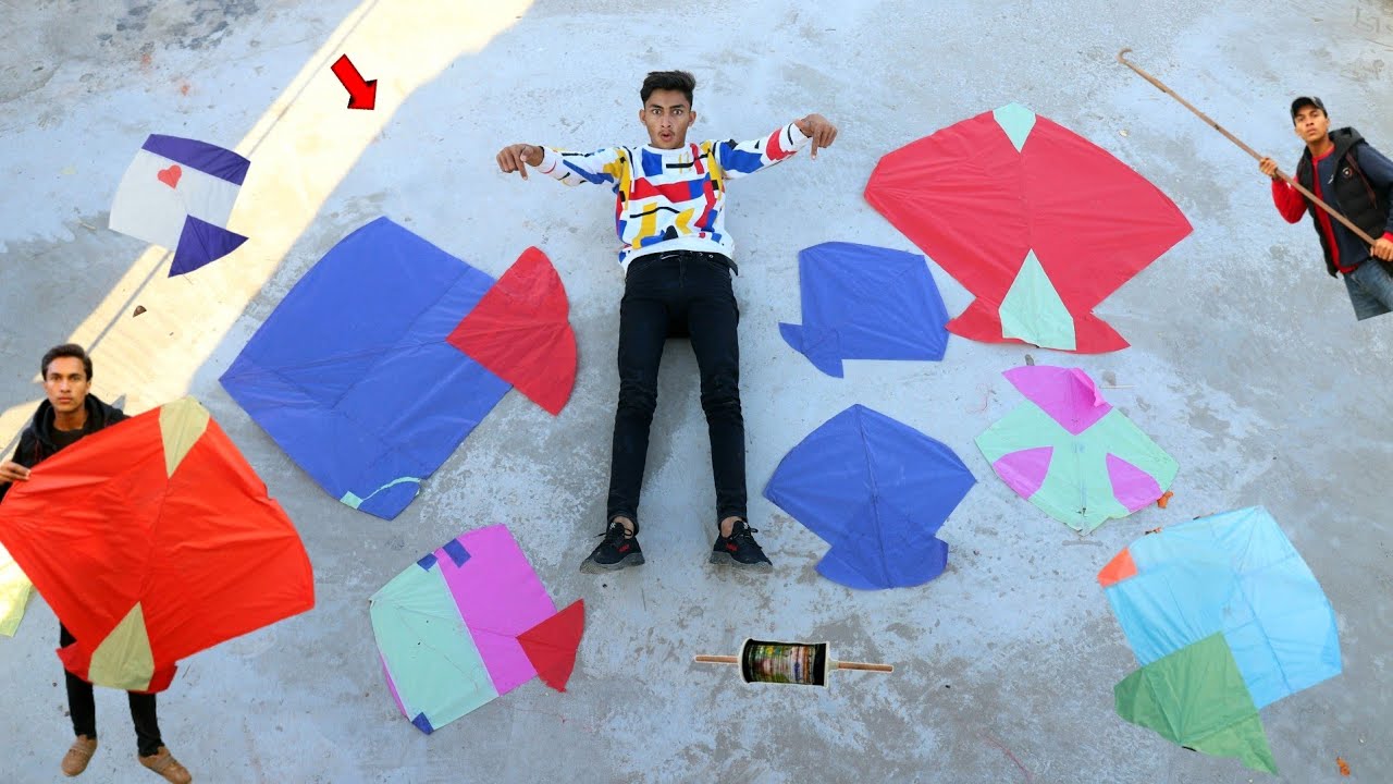 Cutting Caught kite | Big Gudda Flying 2022