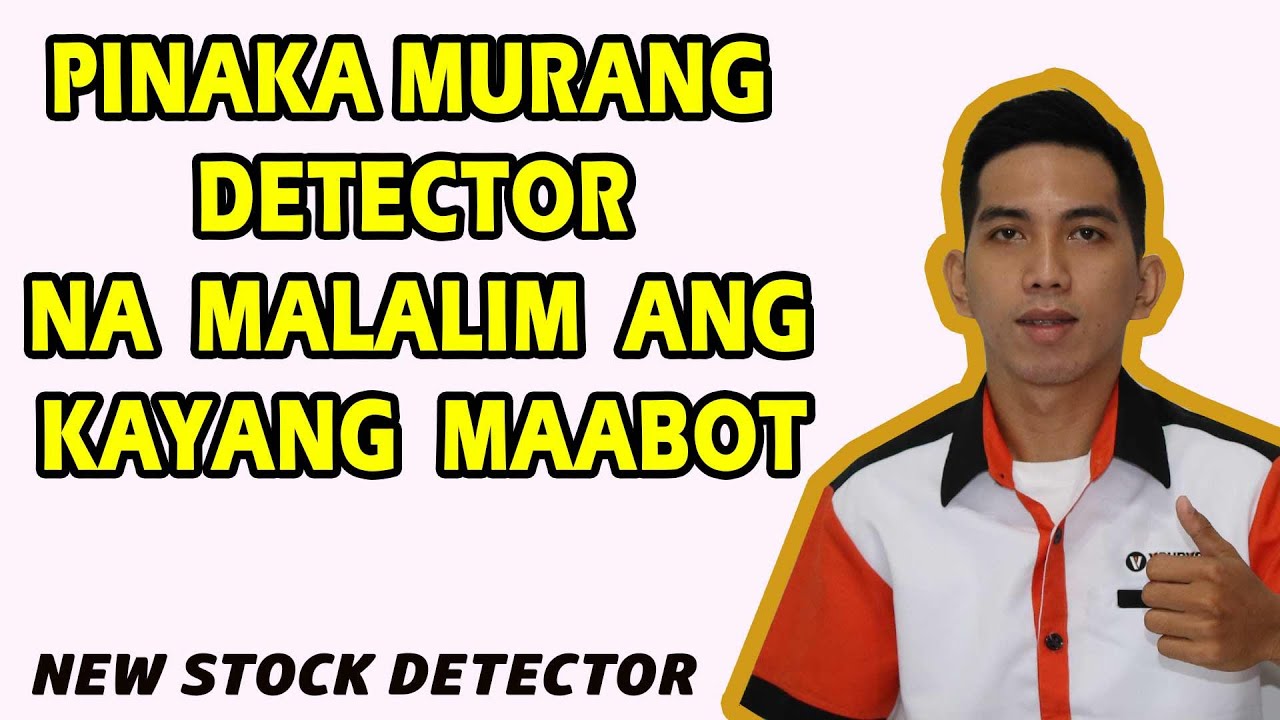 LOWEST PRICE DETECTOR WITH DEEP DETECTION |  VOURVON RONIEL