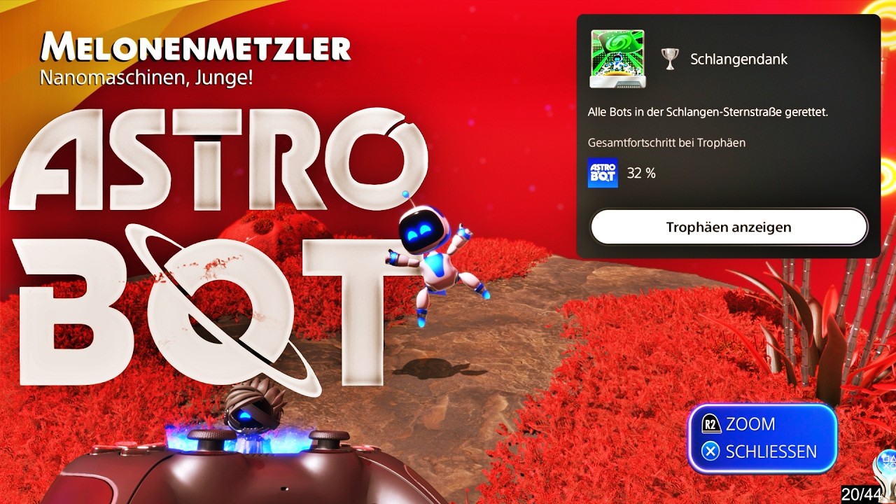 ASTRO BOT 100% Platin ★ 17: Schlangendank [PS5 Gameplay 4K Deutsch]