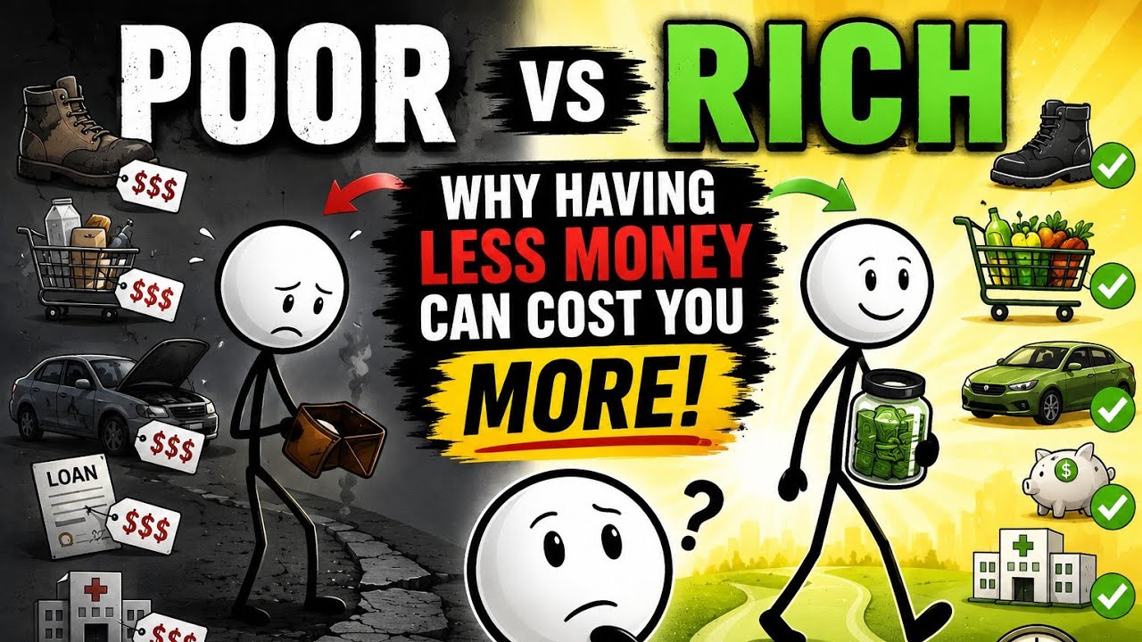 Why Being Poor Costs More Than Being Rich (The Hidden Money Trap Nobody Talks About)
