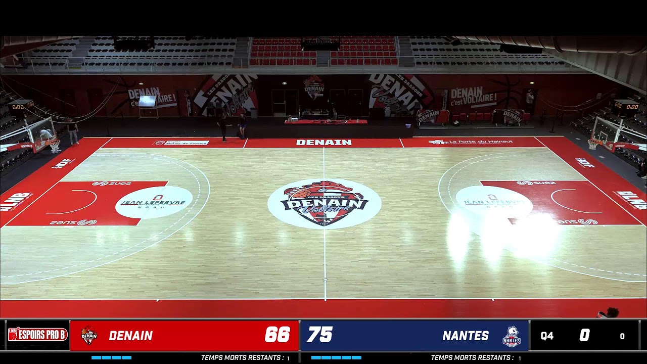 ESPOIRS PROB 3ème JOURNÉE DIRECT : DENAIN VOLTAIRE / NANTES