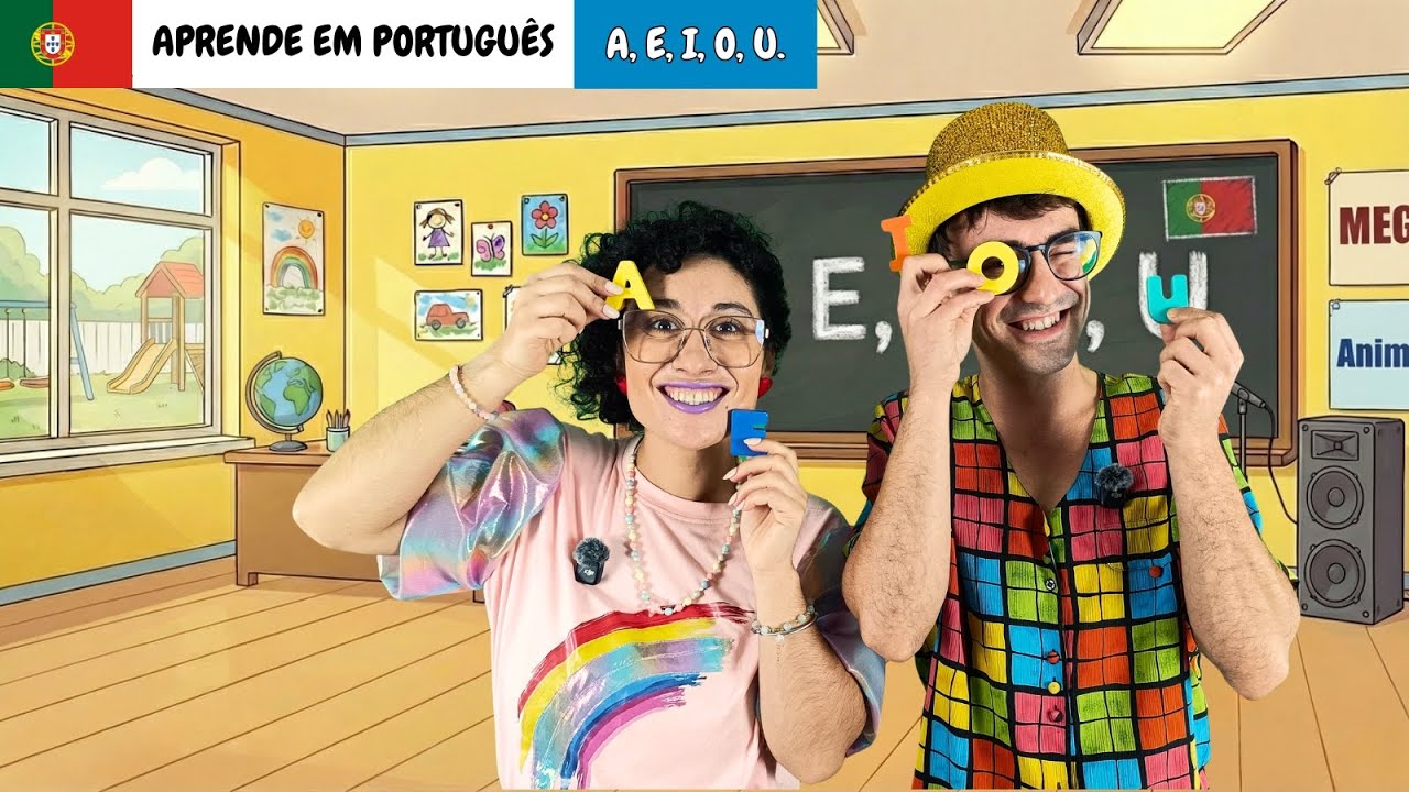 Aprende as Vogais Com a Mega