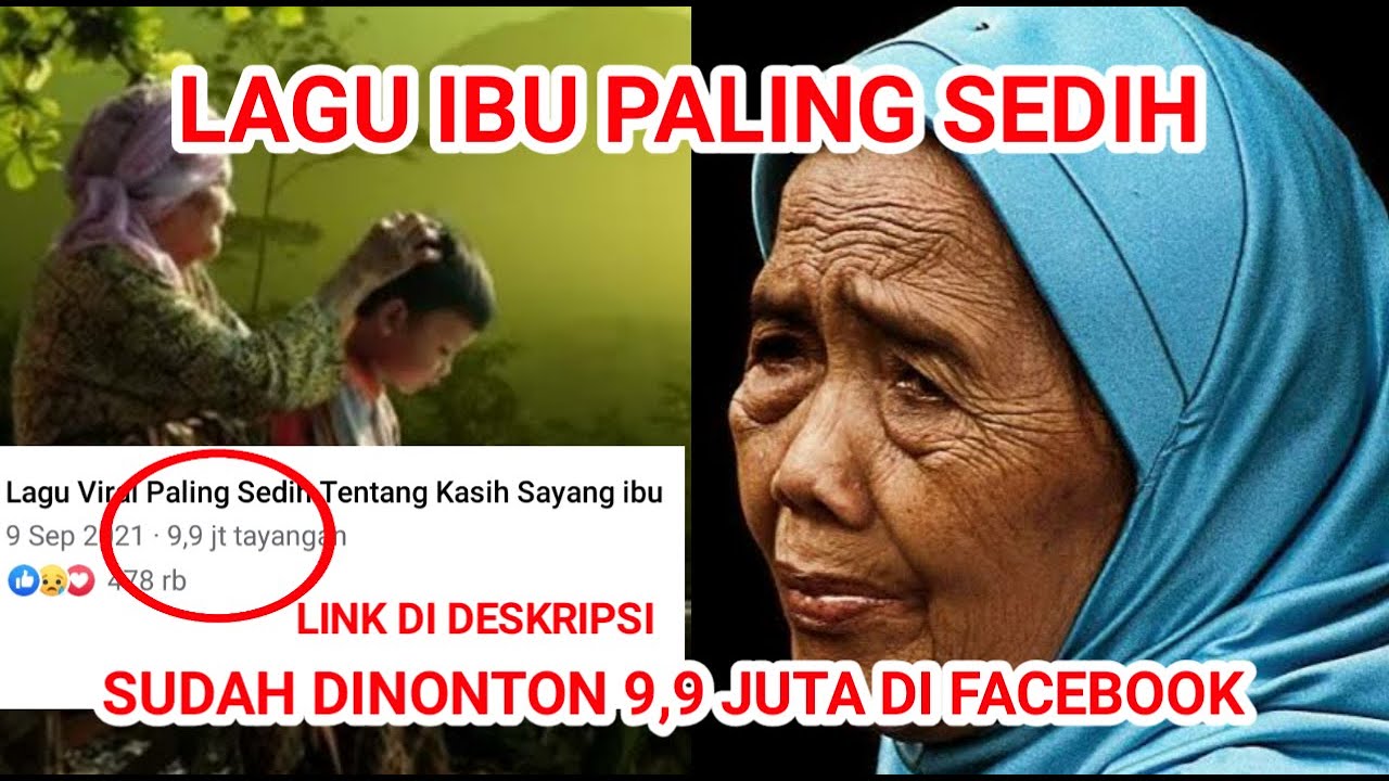 Viral!!! Lagu IBU Paling Sedih Sungguh Sangat Menyentuh Hati, Menetes Air Mata