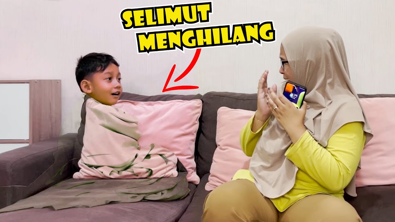 Wa Neng di Jahilin Anak Pakai Selimut Menghilang