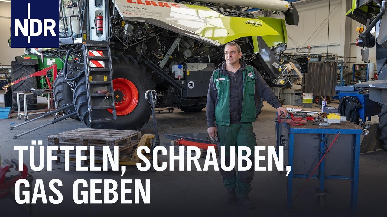 Für große und kleine Maschinen: Werkstätten auf dem Land | die nordstory | NDR Doku
