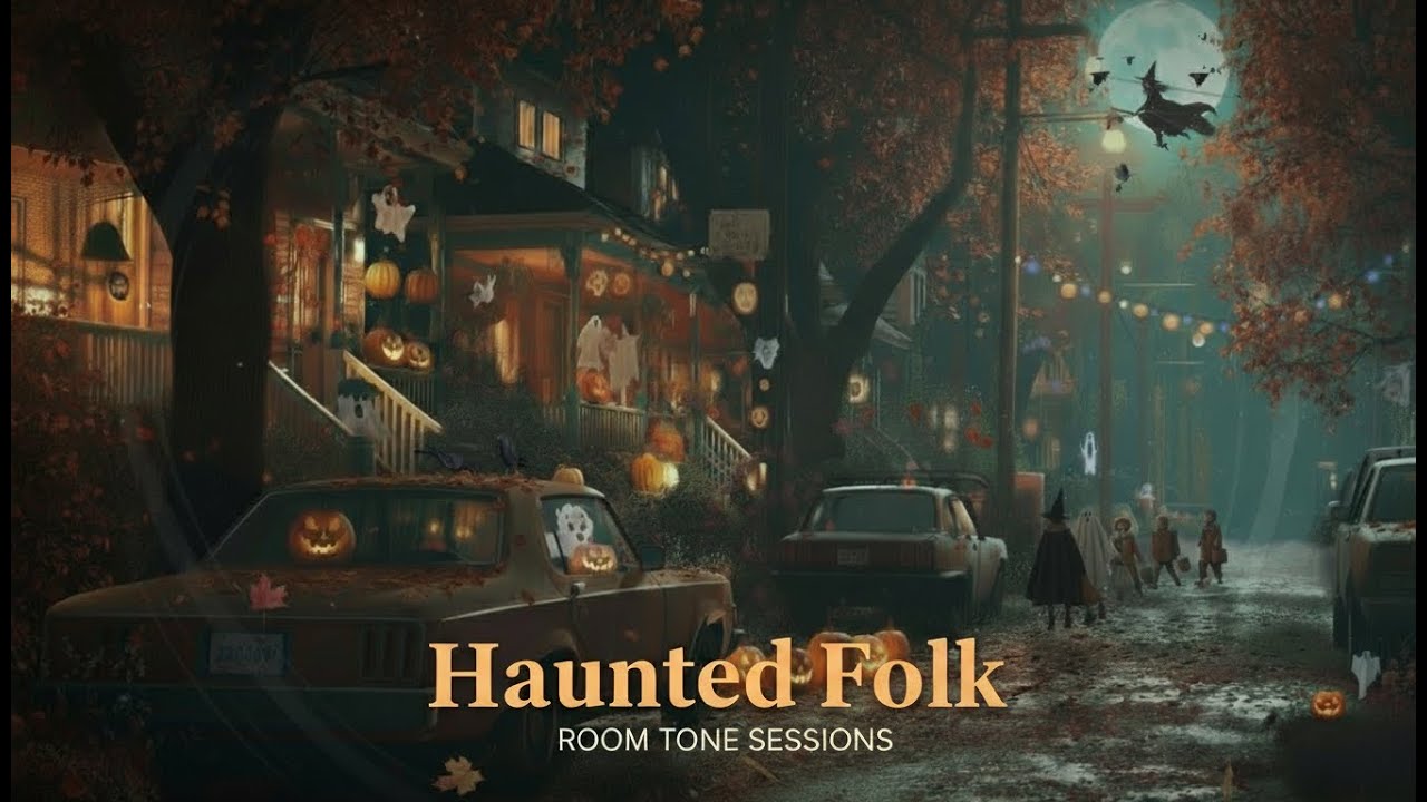Haunted Folk &ndash; Eerie Acoustic Ambience for Halloween Nights (Nostalgic 4k Ambience)