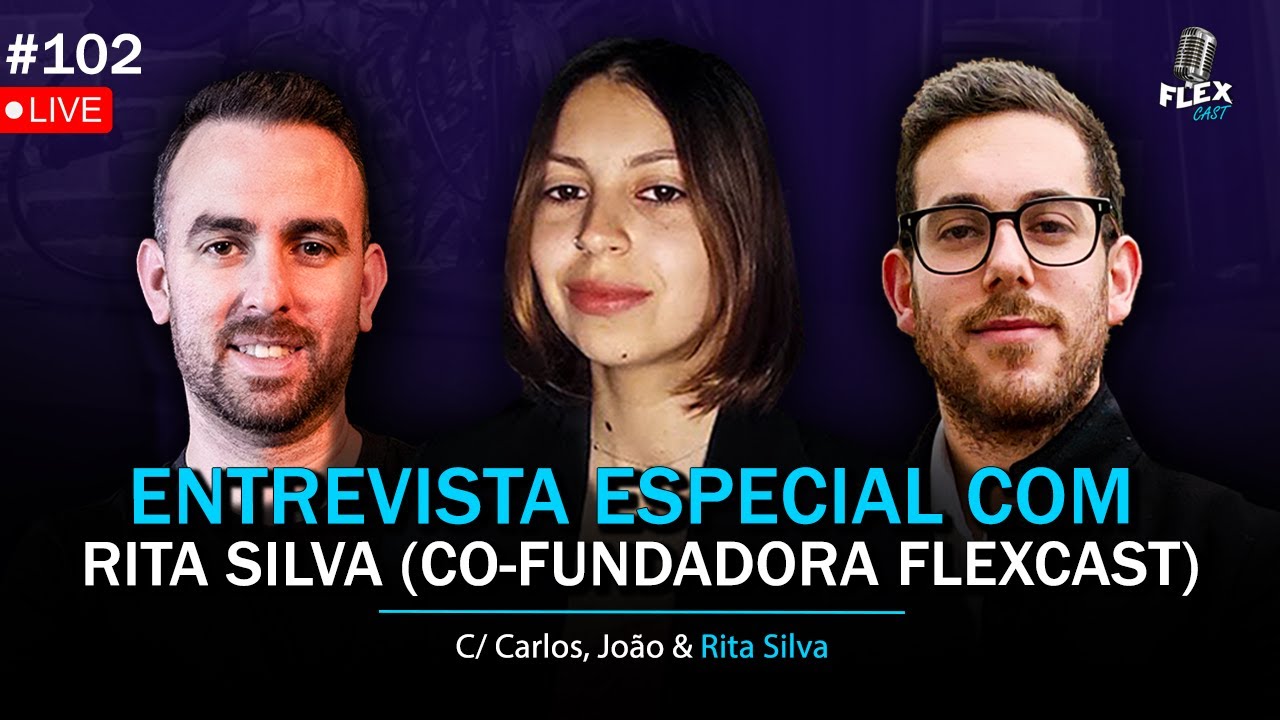 🔥 [EPIS&Oacute;DIO ESPECIAL] - Entrevista com Rita Silva ( (Co-fundadora FlexCast) | FlexCast 102