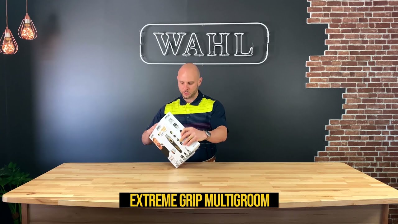 Wahl Extreme Grip Lithium-Ion MultiGroom Trimmer Unboxing - Available Now at Shaver Shop