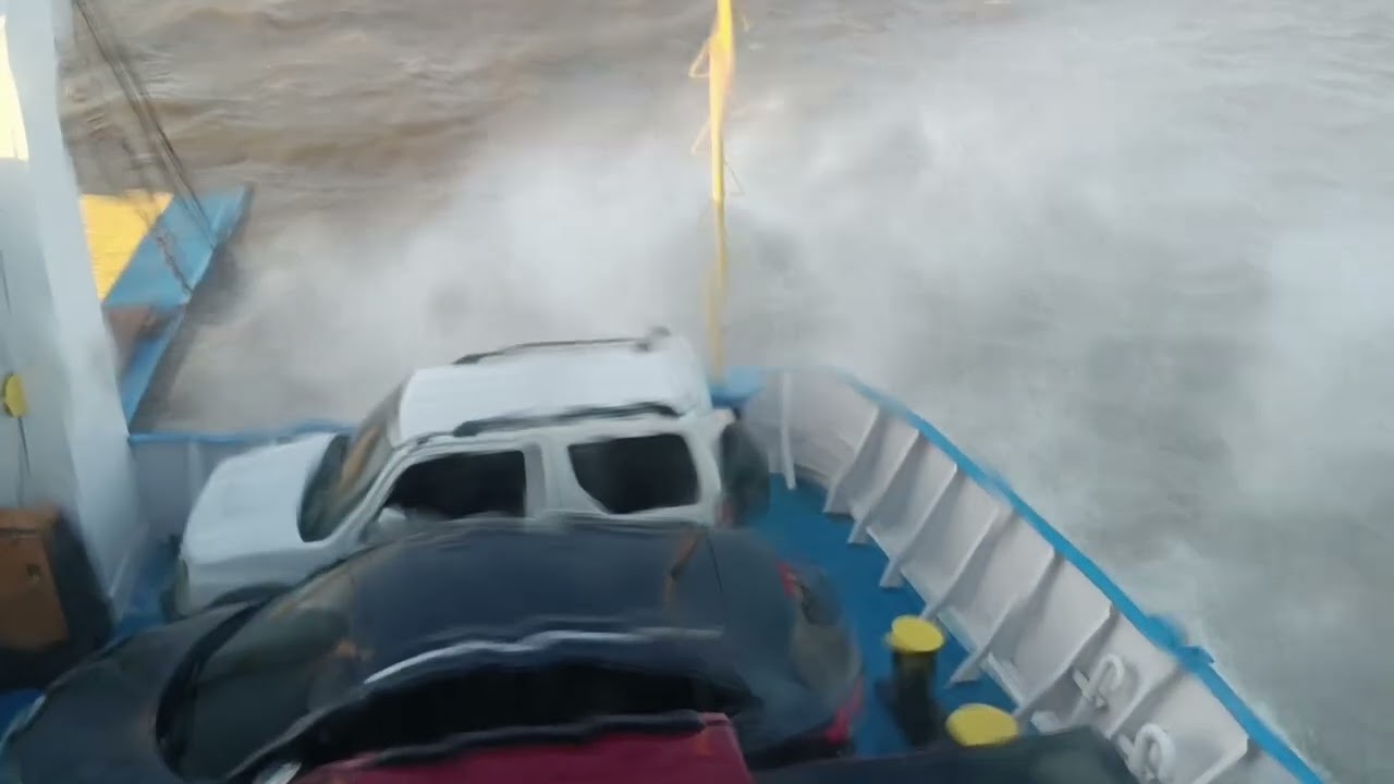 Navio de Manaus pra Belém na Baía de Marajó