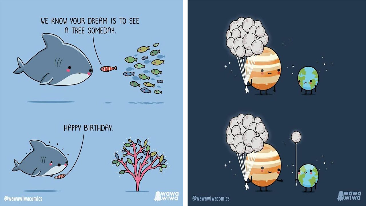 Adorable Comics That Have Unexpected Takes On Everyday Situations