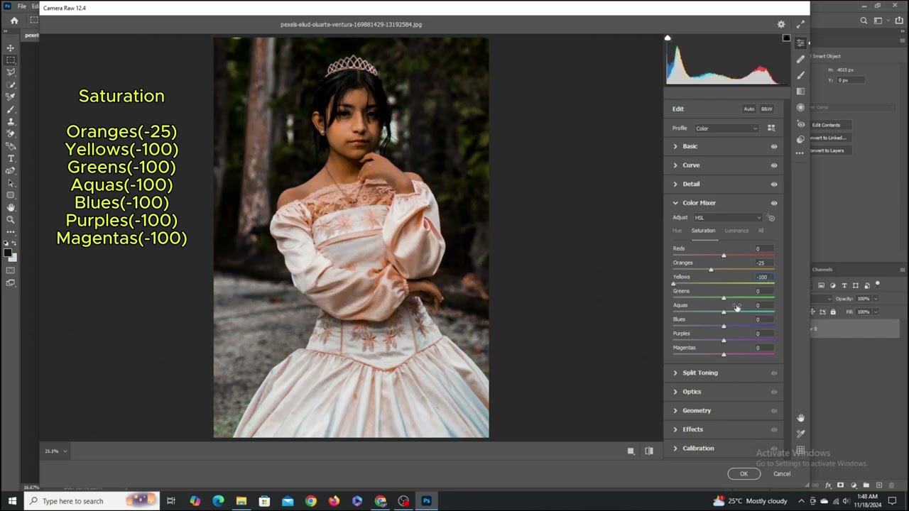 Black Tone Preset - Photoshop Tutorial | Black Moody Color Grading in Photoshop #adobephotoshop