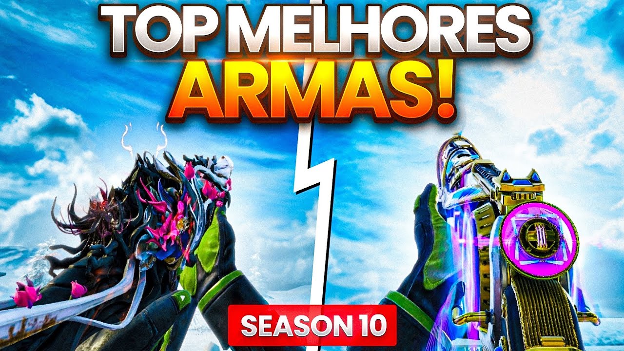 TOP MELHORES ARMAS E CLASSES DA SEASON 10 DO COD MOBILE! (ARMAS META)
