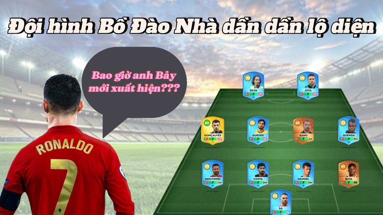 DLS25 | Dẫn Dắt Bồ Đào Nha Vô Địch World Cup - Hoàn Thiện Đội Hình Bồ Đào Nha Đầu Tiên | 7