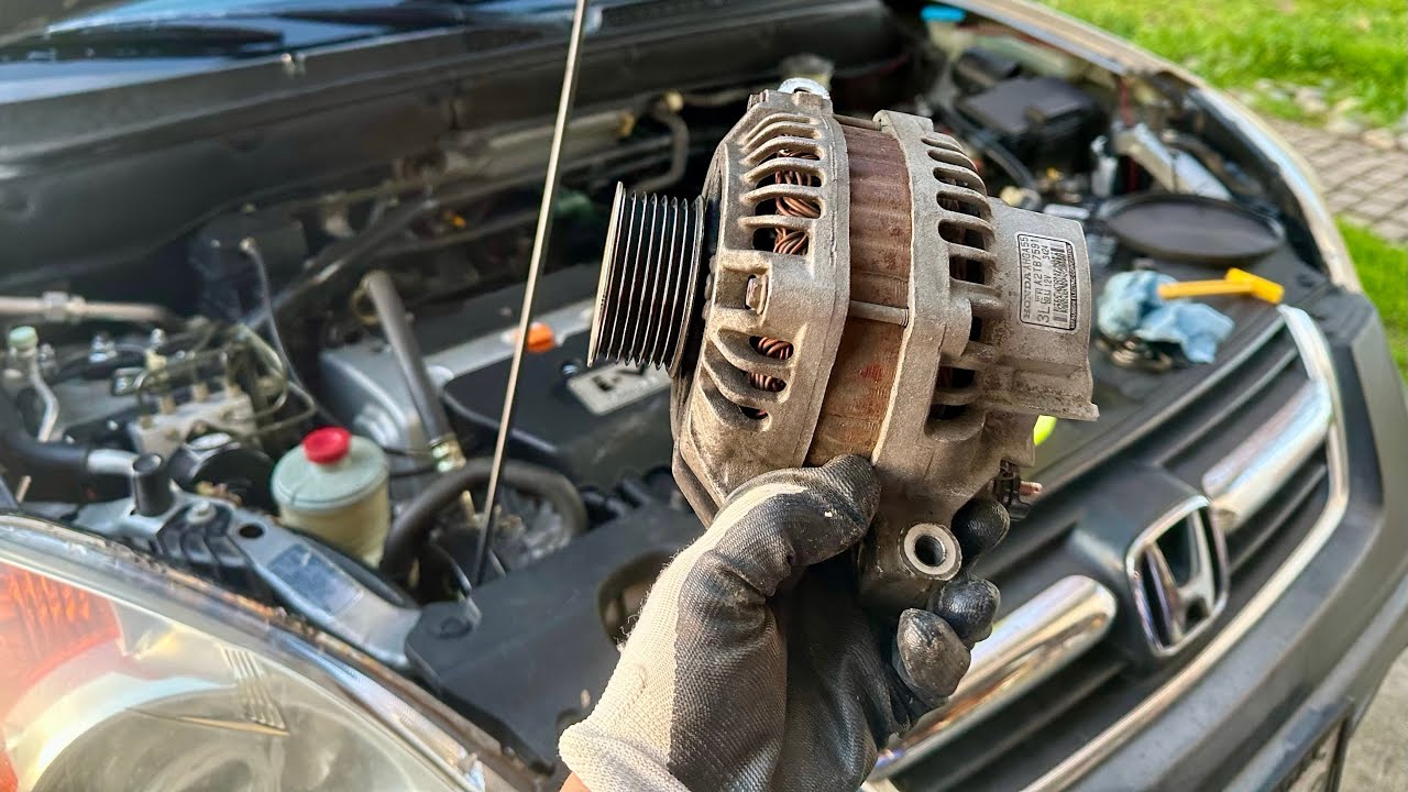 2002-2006 Honda Cr-v Alternator Diy