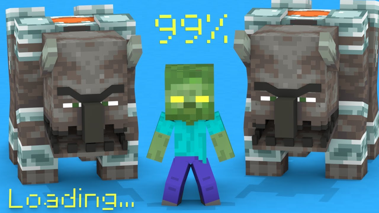 Baby Zombie + Ravagers Story - Minecraft Animation