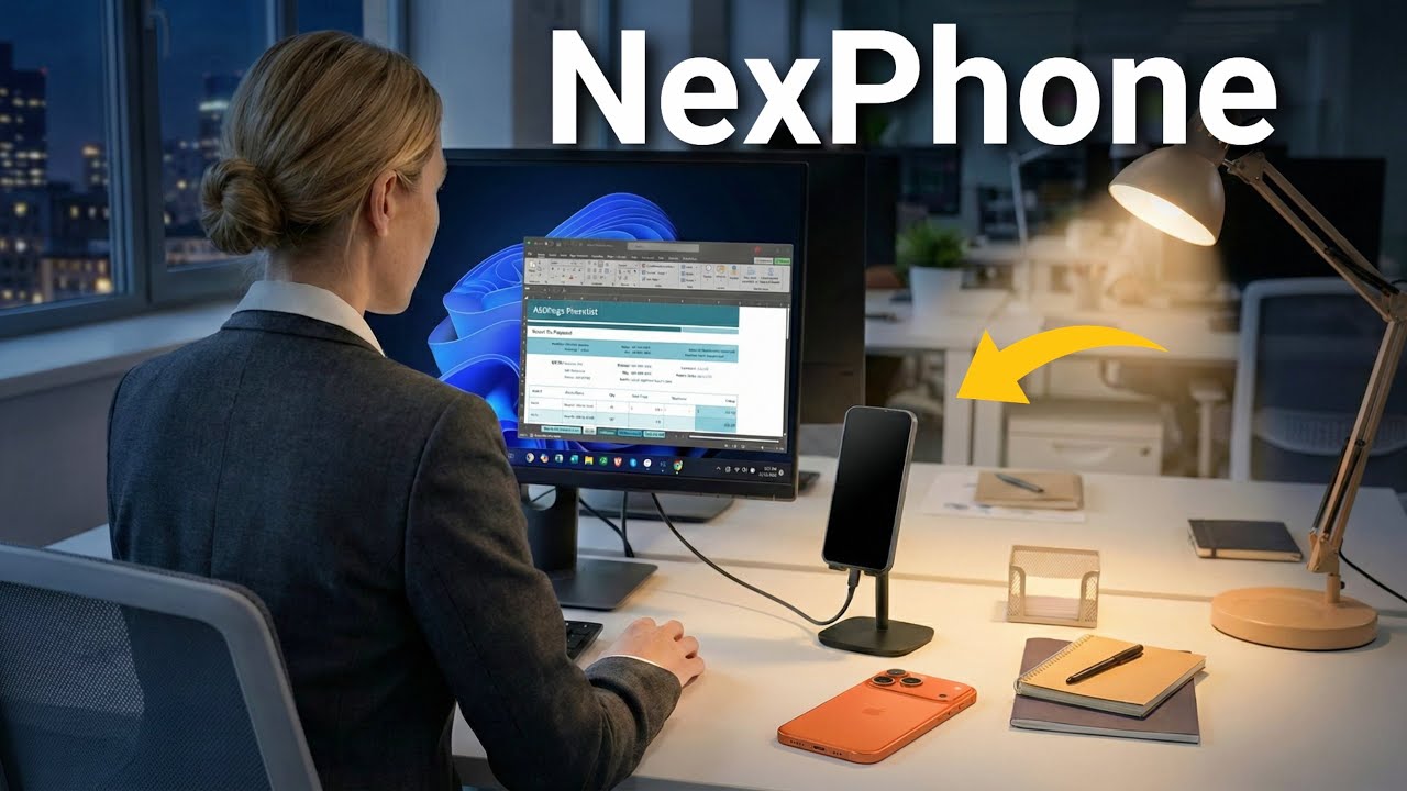 This Phone Runs Android, Linux & Windows - NexPhone
