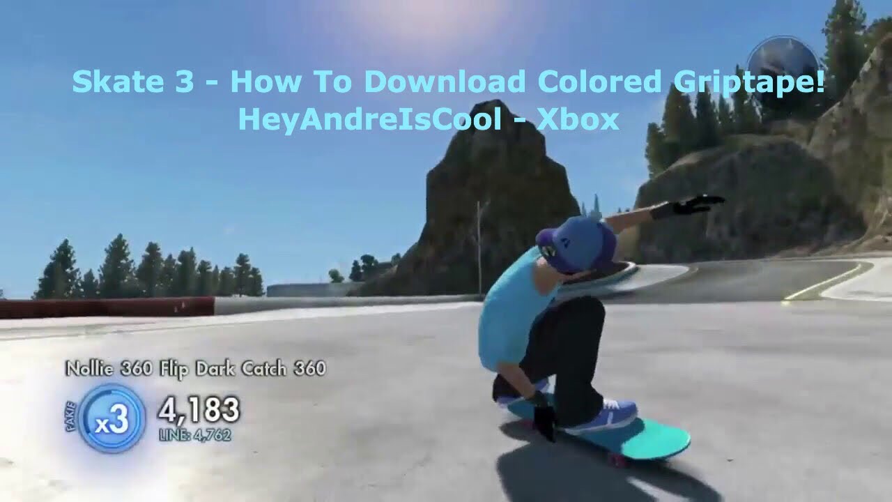 Skate 3 - How To Get Colored Griptape! (Working June 2024!)