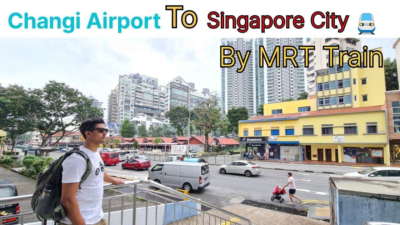 How to Get MRT Train from Singapore Changi Airport to the City 🇸🇬