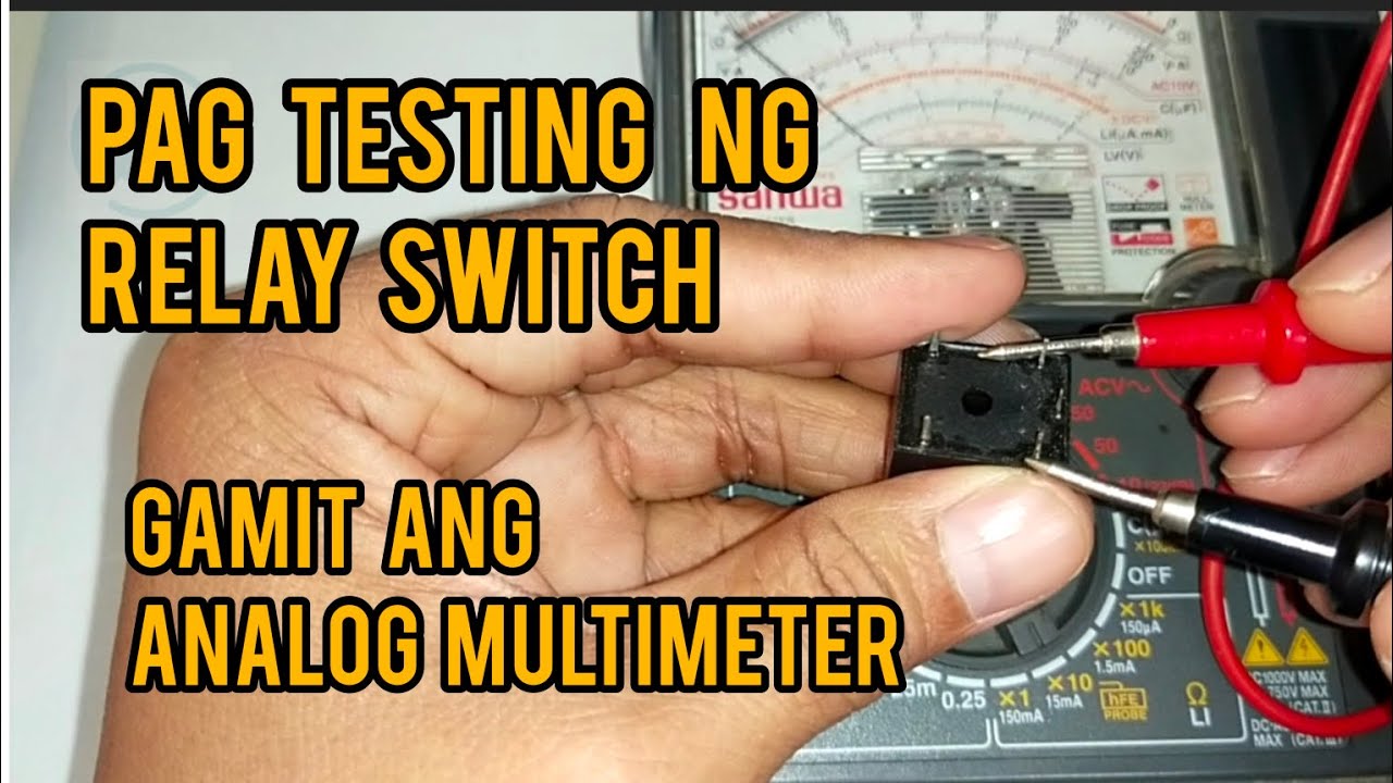 How to test a relay switch / Paano mag testing ng relay @tletechcher