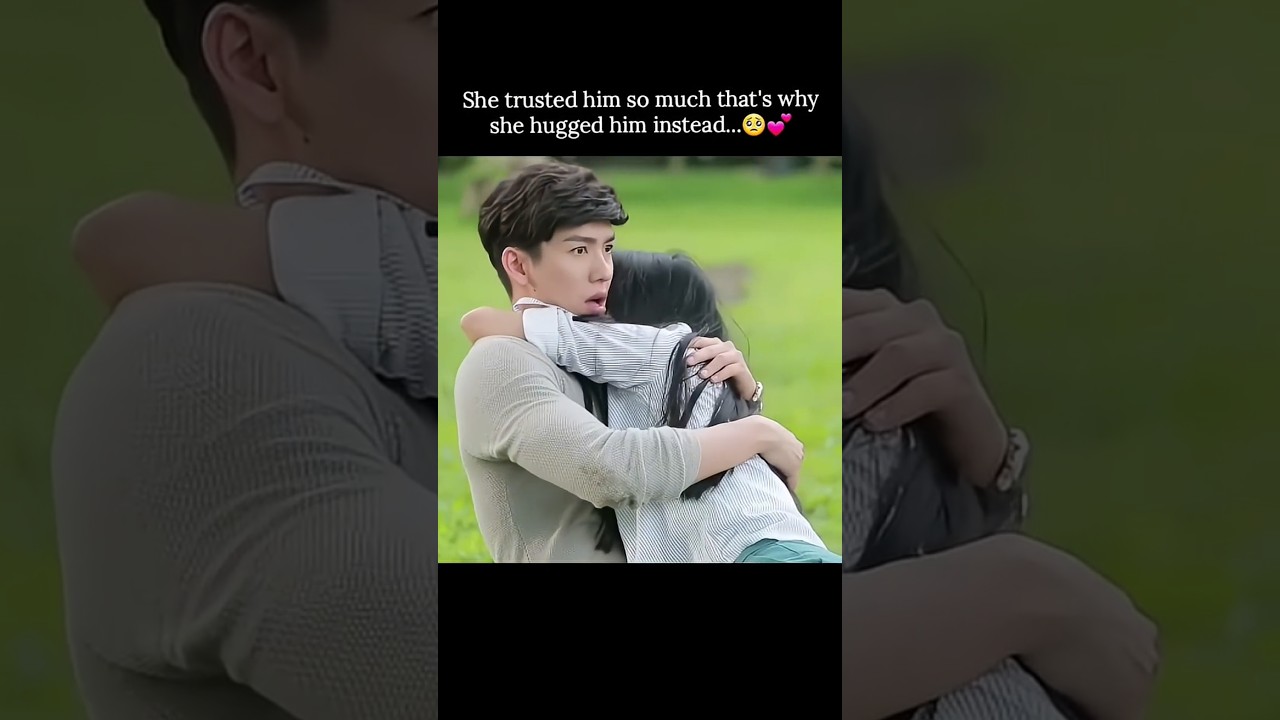 She hugged him instead running 🥺❤Flower ring ✨🍃thai drama🎭💕#short