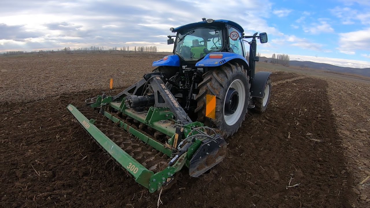 Rotil &Ccedil;ekmeye &Ccedil;alışıyorum! New Holland Tr6.120