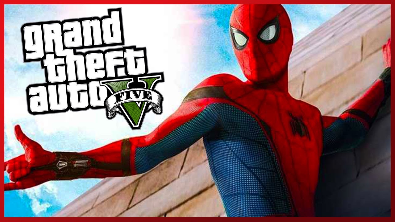 NOUL SPIDERMAN IN GTA 5 !