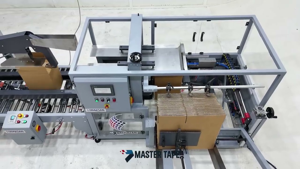 Koli Hazırlama Makinası - Kolileme Makinesi #odaksan #koli #makina