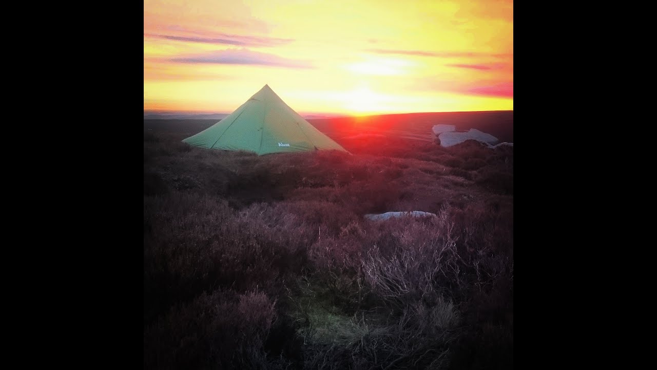Peak District wild camp...Howden Edge