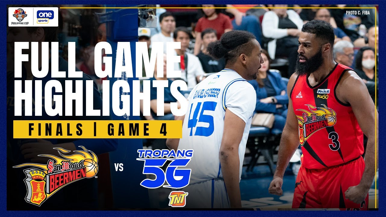 TNT vs. SAN MIGUEL | FULL GAME HIGHLIGHTS | FINALS GAME 4 | PBA SEASON 49 PHILIPPINE CUP