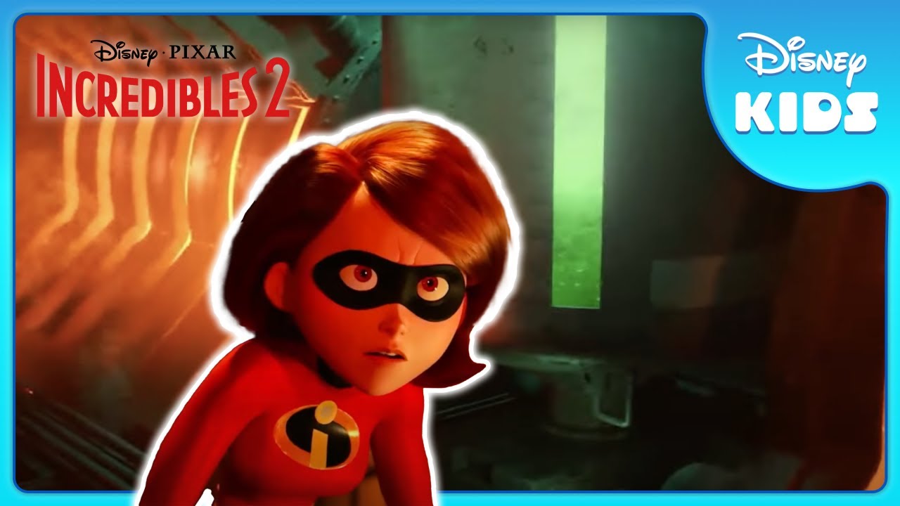 Elastigirl's EPIC Battle! 💪 | The Incredibles 2 | Disney Kids