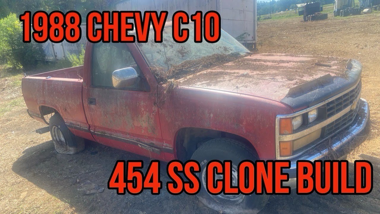 1988 Chevy C1500 454 SS CLONE  Getting started on this build