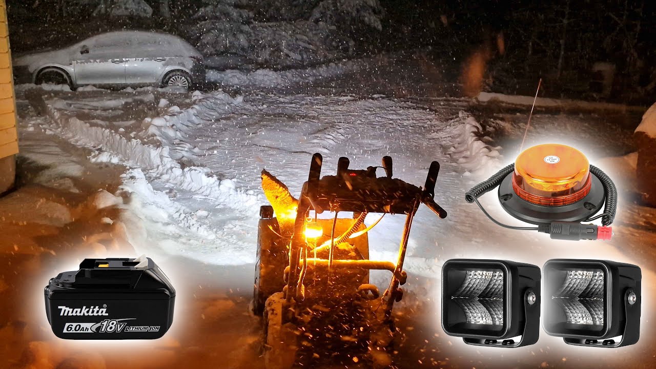 First Snow Snowblowing ft. Statt Avalanche S4000