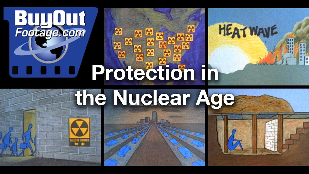 Protection in the Nuclear Age - How to Survive a Nuclear Attack | Vintage Stock Footage