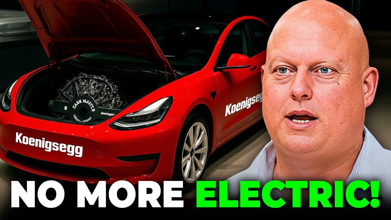 Генеральный директор Koenigsegg: этот двигатель Dark Matter сотрет с лица земли все электромобили...