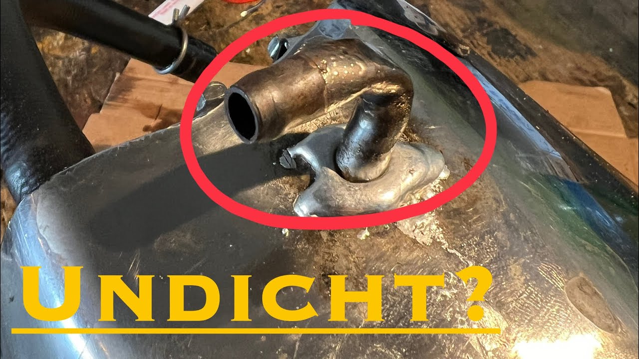 Alten Harley Öltank „dicht löten“ | Memento Mori Garage