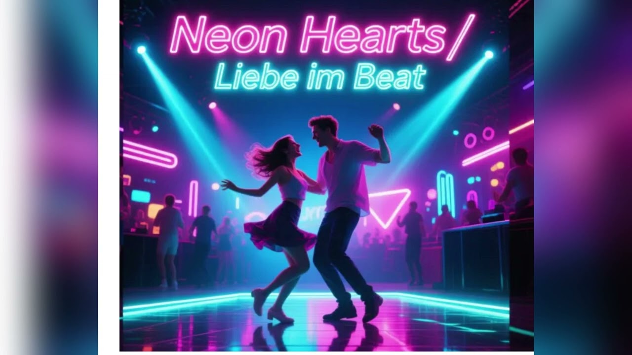 Neon Hearts / Liebe im Beat 💖 Leichter Techno Liebessong | Neon Club Vibes
