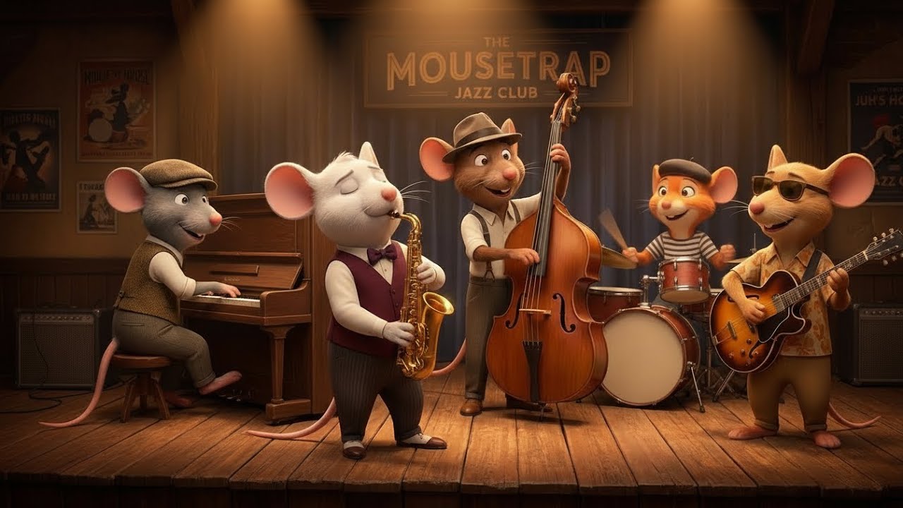Golden Groove  Jazz ✨ Sax • Guitar • Piano | The Mousetrap Jazz Club