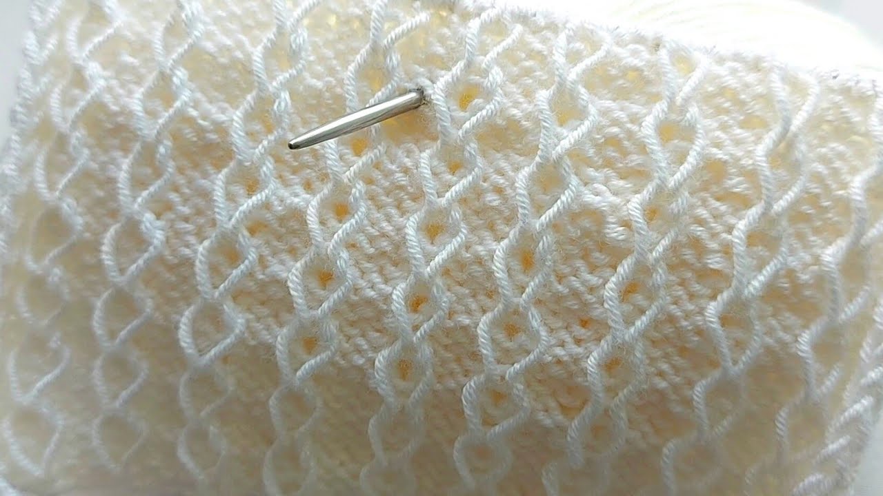 Easy And Beautiful knitting pattern🫠