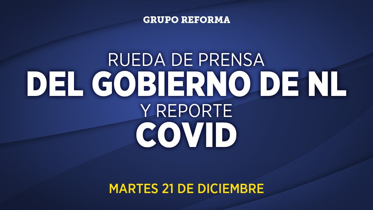 Rueda de Prensa del Gobierno de NL