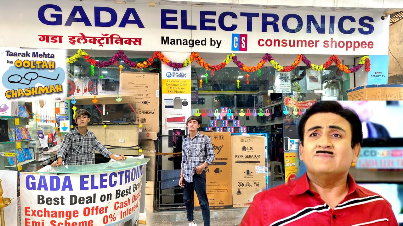 JETHALAL SHOP GADA ELECTRONIC SURPRISE |REAL JETHALAL|TARAK MEHTA KA OOLTAH CHASHM |DARSHAN VLOGS |
