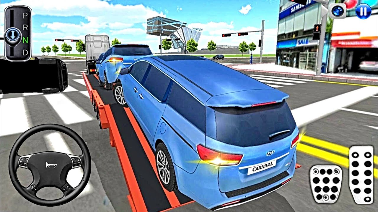 New Carnival MPV Transporter Truck - 3D Driving Class Game - 3D Driving Class 2026 - Car Game 2026