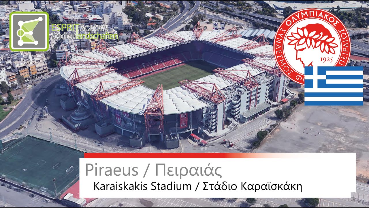 Karaiskakis Stadium / Στάδιο Γεώργιος Καραϊσκάκης | Olympiacos / Ολυμπιακός | Google Earth | 2018