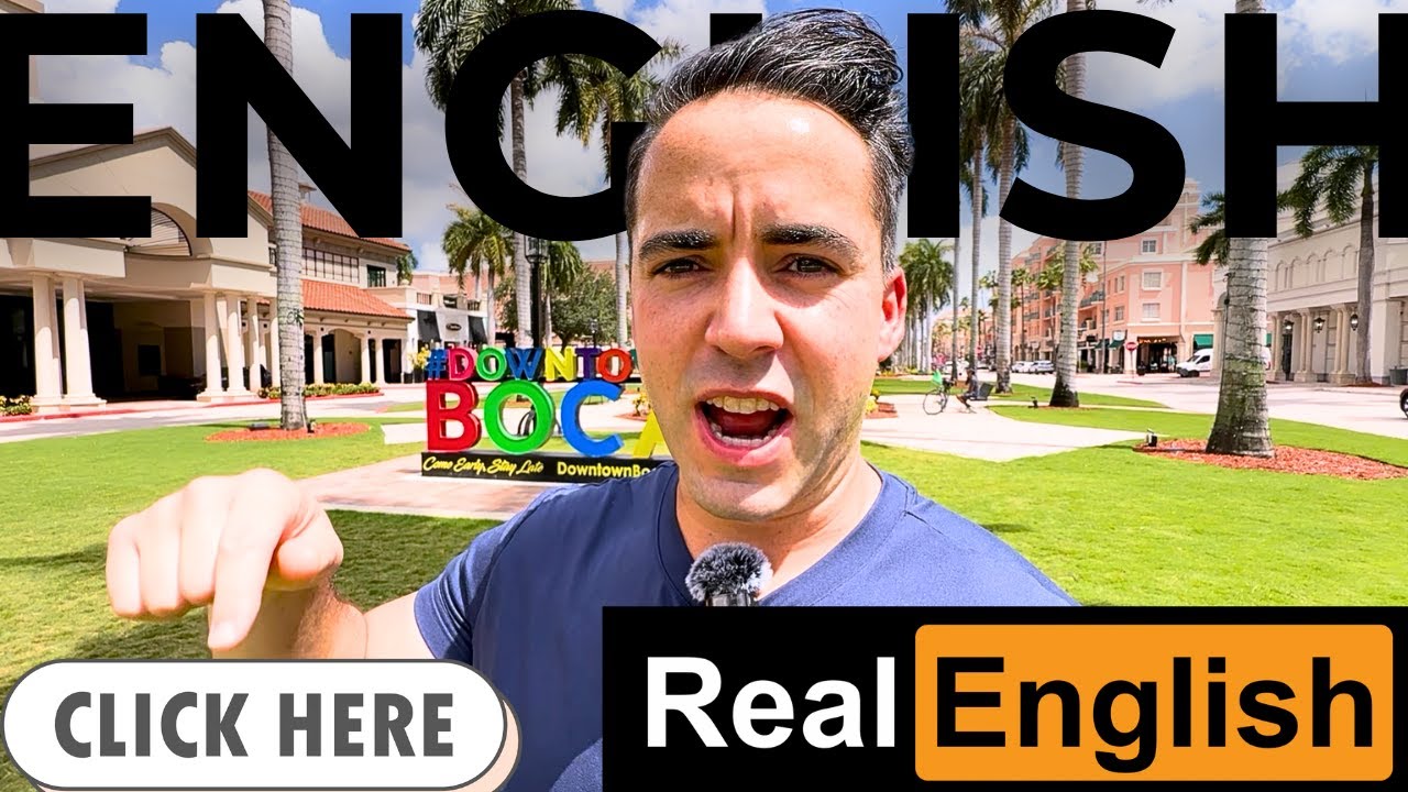 Easy English Downtown Walking Tour Comprehensible Input A1 to A2