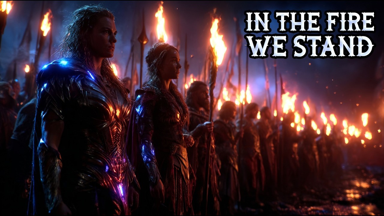 🔥 In the Fire We Stand | Epic Tribal Cinematic Anthem of Unity & Strength