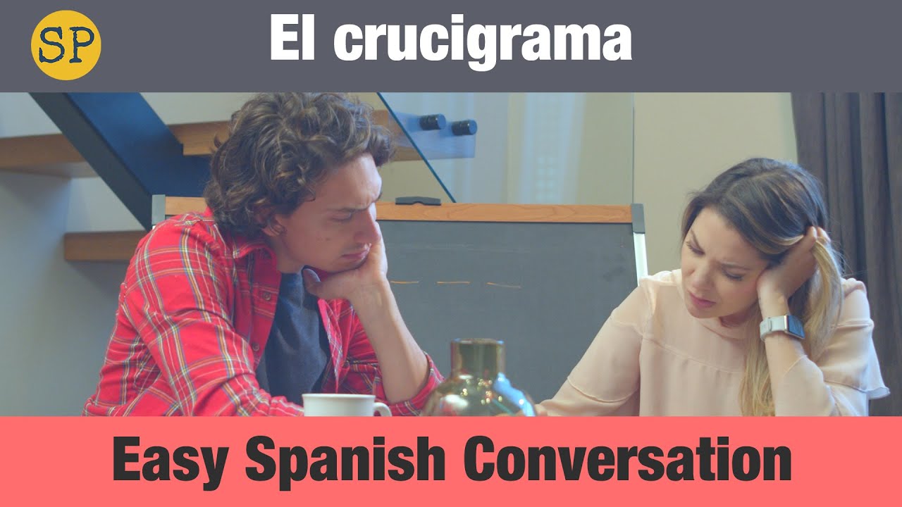 Learn Spanish Letters | Easy Spanish Conversation | El crucigrama