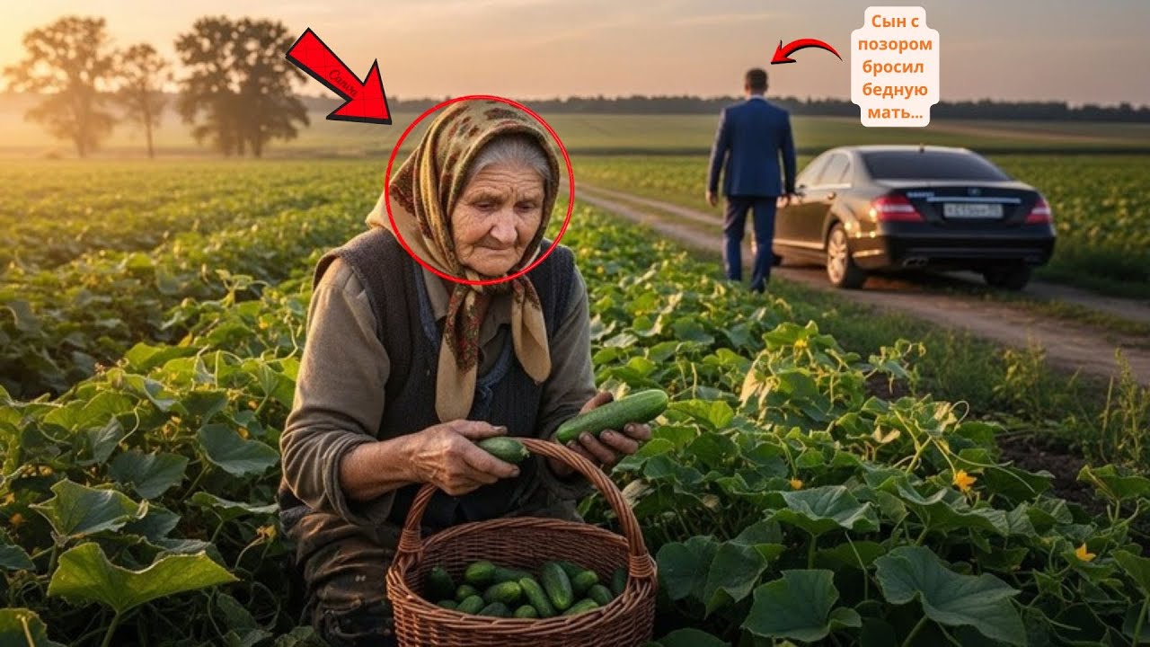Сын с позором бросил бедную мать…а спустя годы вернулся и узнал правду, от которой был в шоке!......