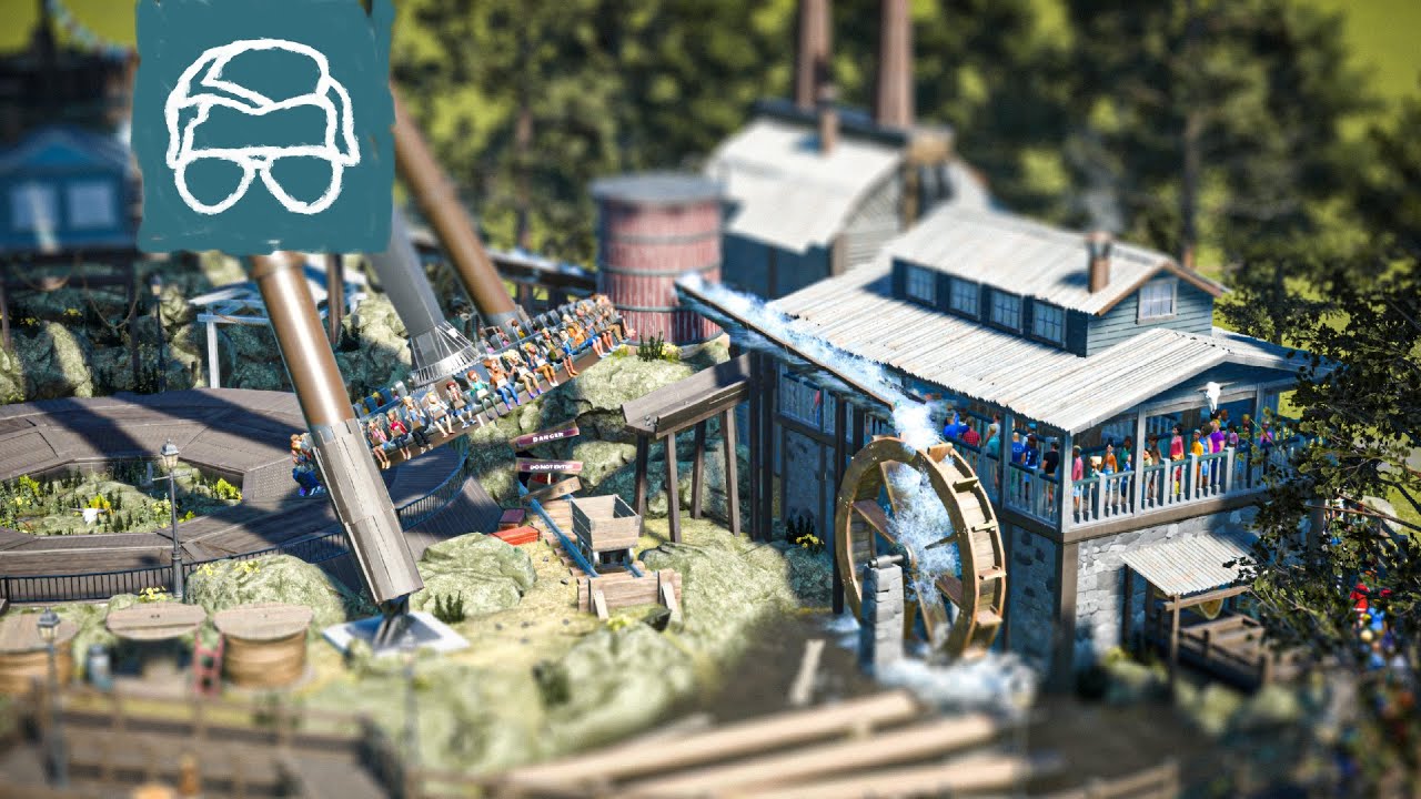 Western Flatride Skin - NO DLC or TMTK - Planet Coaster Speed Build