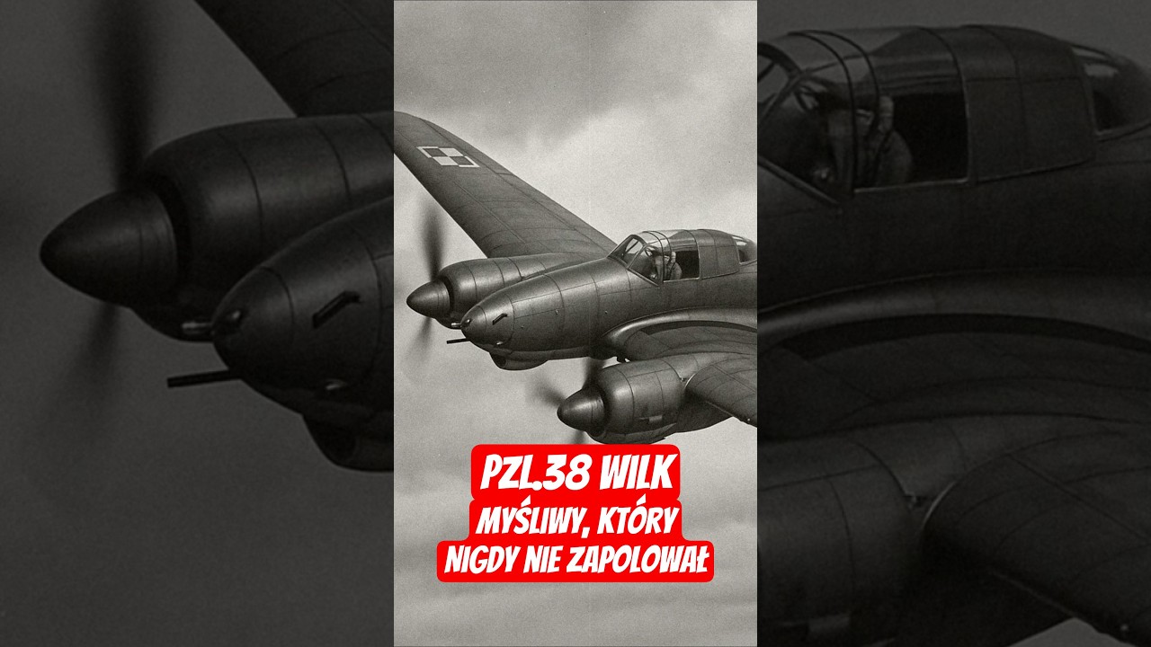 PZL.38 - Wilk, kt&oacute;ry nigdy nie zapolował #samolot #wojna #pzl38 #pzlwilk #wilk #pzl #historia